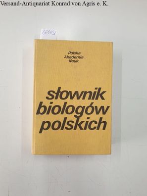 Slownik biologow polskich