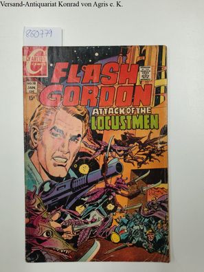 Flash Gordon. Attack of the locustmen, Vol. 2 No. 18 January, 1970