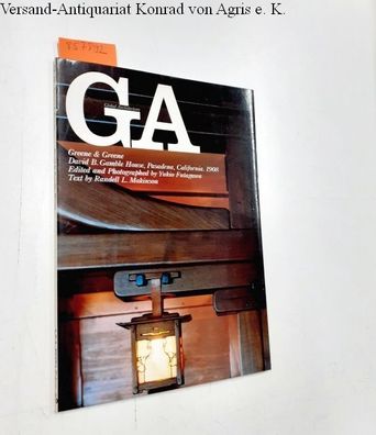 Global Architecture (GA) - Greene & Greene. David B. Gamble House, Pasadena, Californ