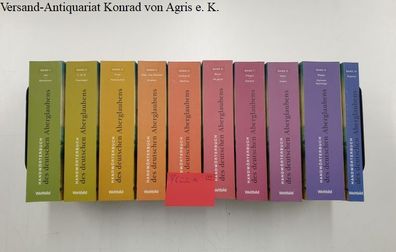 Handwörterbuch des deutschen Aberglaubens. - 10 Bände