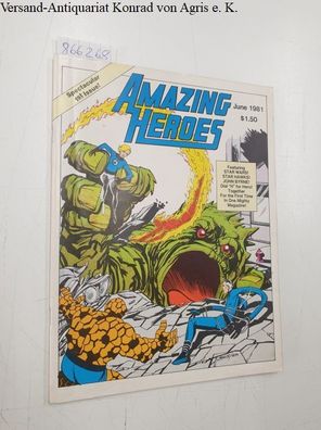 Amazing Heroes : 1st Issue June 1981 :