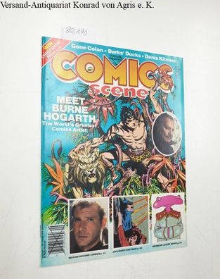 Comics Scene magazine No.5 Meet Burne Hogarth - The World´s Greatest Comics Artist