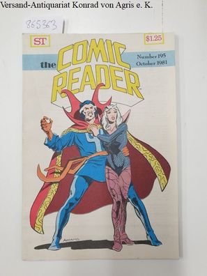 The Comic Reader Number 195, October 1981