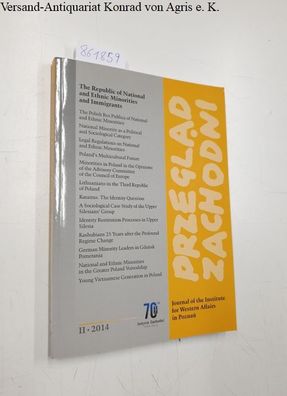 Journal for the Institute for Western Affairs in Poznan, II, 2014, Jubiläumsausgabe z