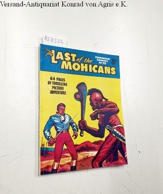 Thriller comics Library No. 15: The Last of the Mohicans