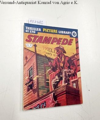 Thriller picture Library No. 270: Stampede