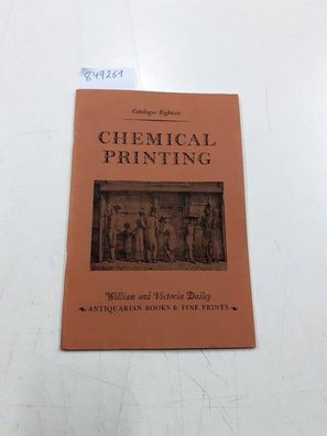 Chemical Printing: The Invention & Development of Lithography with Selected Examples