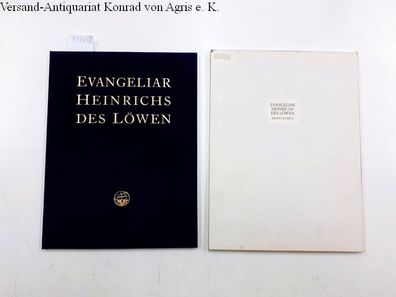 Evangeliar Heinrichs des Löwen. 2 Originalfaksimilenlätter: Krönungsbild Blatt 171v u