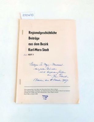Über Herkunft, Leben und Wirken des Chemnitzer Museumsdirektors Friedrich Schreiber-W