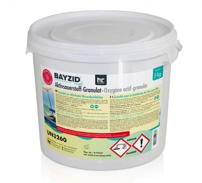 5 kg BAYZID® Aktivsauerstoff Granulat für Pools
