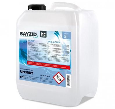 5 L BAYZID® Algizid Algenverhütung für Pools