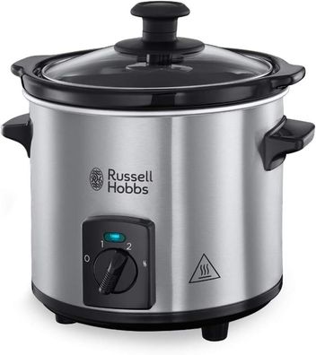 Russell Hobbs 25570-56 Slow Cooker Schongarer Mini 2,0 L Warmhaltefunktion 145 W