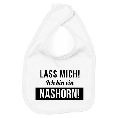 Lätzchen Lass mich, ich bin ein Nashorn