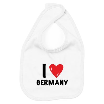Lätzchen I love Germany