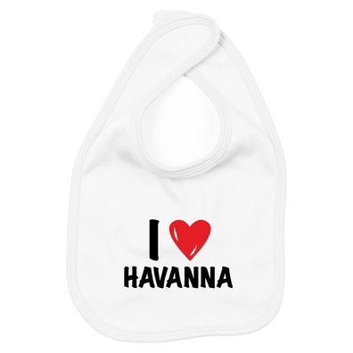 Lätzchen I love Havanna