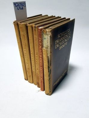 Schiller. Grossherzog Wilhelm Ernst Ausgabe. 6 Bände.