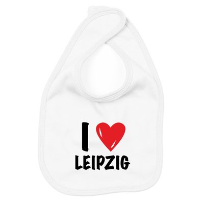 Lätzchen I love Leipzig