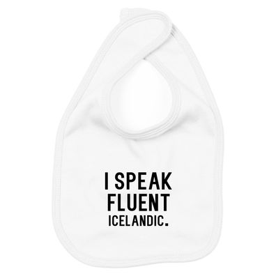 Lätzchen I speak fluent iceland