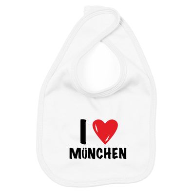 Lätzchen I love München