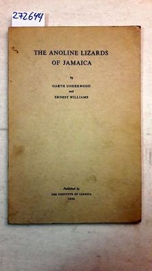 The Anoline Lizards of Jamaica