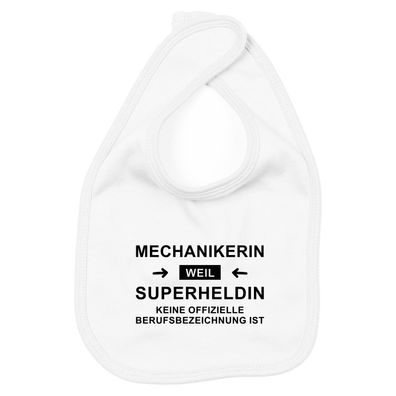 Lätzchen Mechanikerin - Superheldin