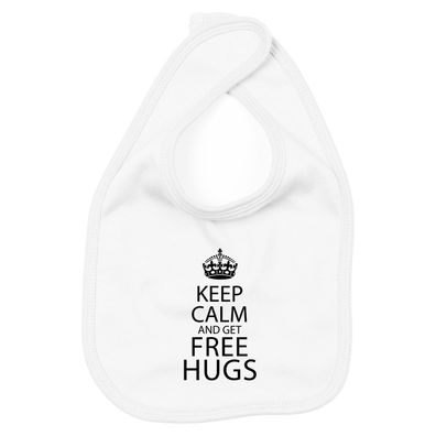 Lätzchen KEEP CALM free hugs