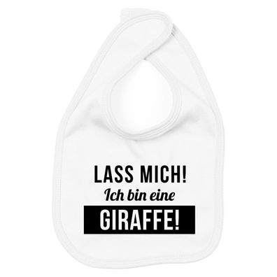 Lätzchen Lass mich, ich bin eine Giraffe