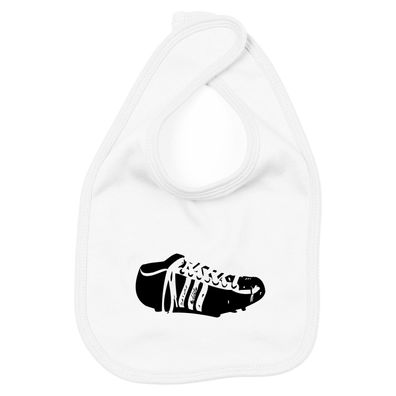 Lätzchen Fussballschuh Retro