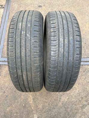 2x Sommerreifen 215/65 R17 99V Continental Eco Contact 5 DOT17 5,5-6,6mm
