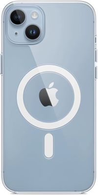Apple MPU43ZM/ A Magsafe Silikon Cover Hülle für iPhone 14 Plus - Transparent