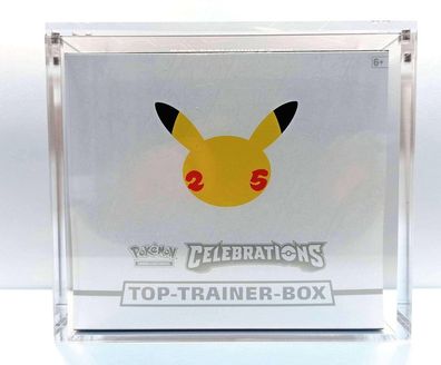 Acryl Schutzbox Case für Pokemon Celebrations Top Elite Trainer Box