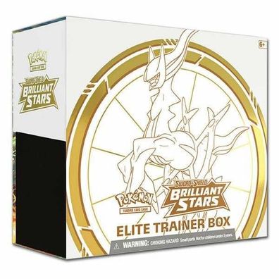 Pokemon Sword & Shield Brilliant Stars Elite Trainer Box - (english cards) - ARCEUS