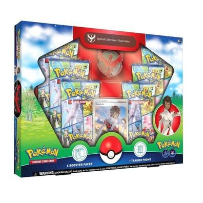 Pokemon GO Special Collection: Team Valor (englisch) - 6 Booster Packs