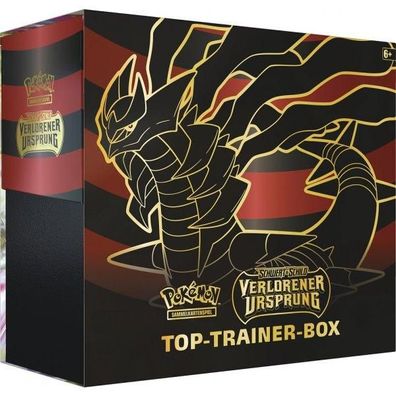 Pokemon SWSH Verlorener Ursprung Top Trainer Box (deutsch) - 8 Boosterpacks