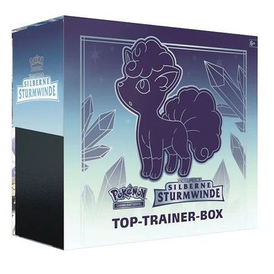 Pokemon SWSH12 Silberne Sturmwinde Top Trainer Box (deutsch) - 8 Boosterpacks