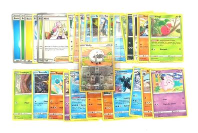 30 Pokémon-Karten - Deutsch - zufällig Sortiert und gemischt + 1 HOLO
