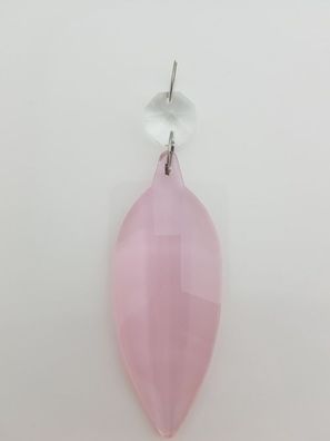 Kristall Anhänger Ersatzkristall Kronleuchter rosa pink