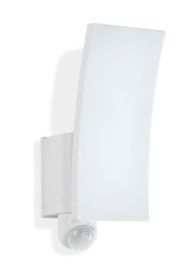 LED Fluter mit Bewegungssensor im Hochformat für Außen weiß 2600 Lm IP44