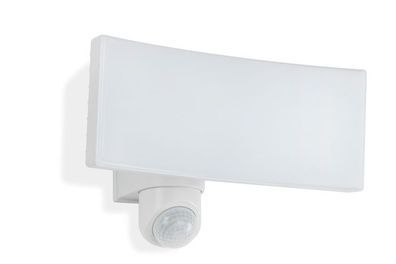 Breiter LED Fluter mit Bewegungssensor für Außen weiß 2600 Lm IP44