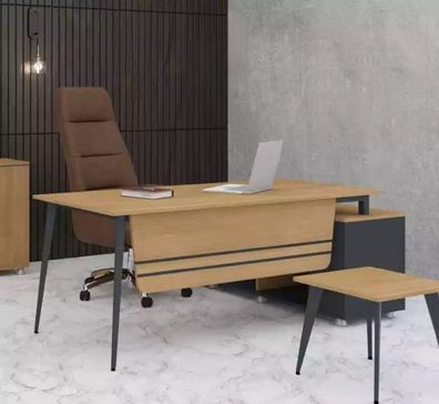 Bürotisch Arbeitszimmer Büro Möbel Eckschreibtisch Möbel Design Holz