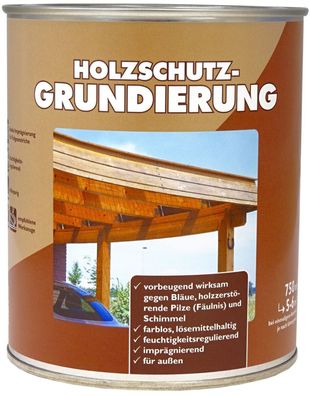 26,20 €/ L ) Wilckens Holzschutz-Grundierung farblos, 750 ml/ Dose