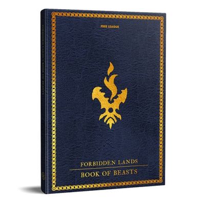 FLEFBL016 - Forbidden Lands - Book of Beasts (Rules Supplement, Hardback)