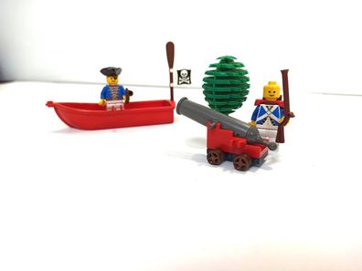 LEGO® Sortiment Blauröcke Imperial vs Pirates Kanone Boot Flagge Baum
