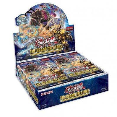 Yu-Gi-Oh! 24 Booster Display - The Grand Creators - 1. Edition English Cards - sealed