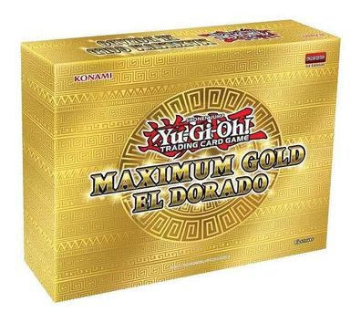 Yu-Gi-Oh! Maximum Gold: El Dorado Lid Box * Deutsche Version* - 4 Booster 1. Auflage