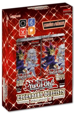 Yu-Gi-Oh! Legendary Duelists: Season 3 - 1. edition Box - 2 Booster - englisch cards