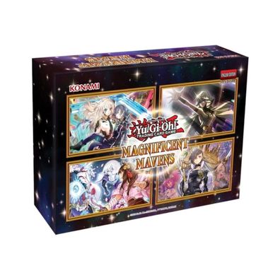 Yu-Gi-Oh! Magnificent Mavens - 1. Edition - English Cards - 4 Boosterpacks - Holiday