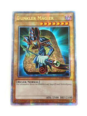 Yu-Gi-Oh! Dunkler Magier
- LC01-DE005 - Limitierte Auflage - Quarter Century Secret R