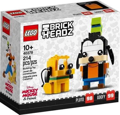 LEGO® BrickHeadz 40378 Goofy & Pluto - 214 Teile