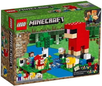 LEGO® Minecraft™ 21153 Die Schaffarm - 260 Teile